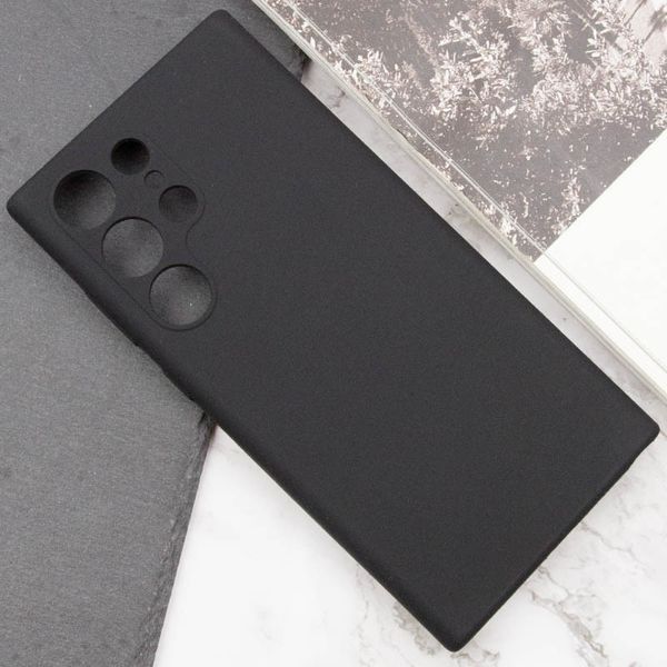 Чохол Silicone Cover Lakshmi Full Camera (AAA) для Samsung Galaxy S24 Ultra Чорний / Black 286925 фото
