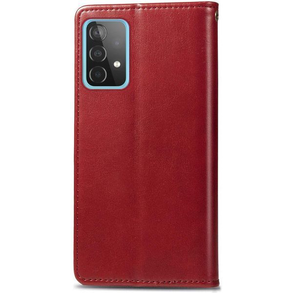 Шкіряний чохол книжка GETMAN Gallant (PU) для Samsung Galaxy A53 5G Червоний 250040 фото