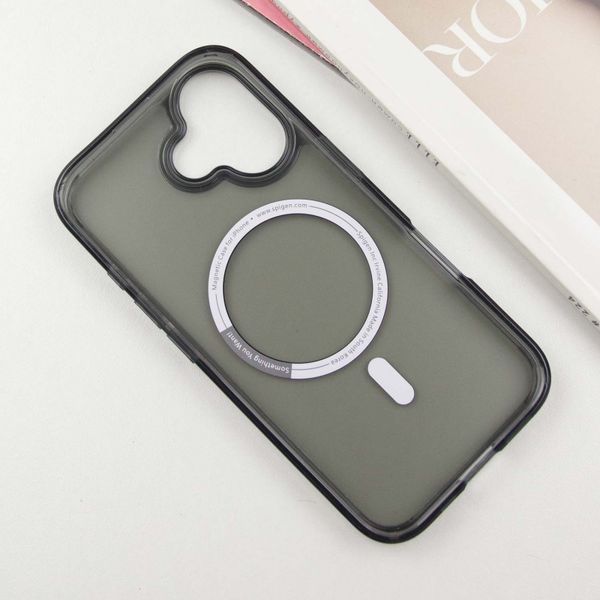 Чохол SGP Black Matte (MagFit) для Apple iPhone 16 Plus (6.7") Black 318056 фото