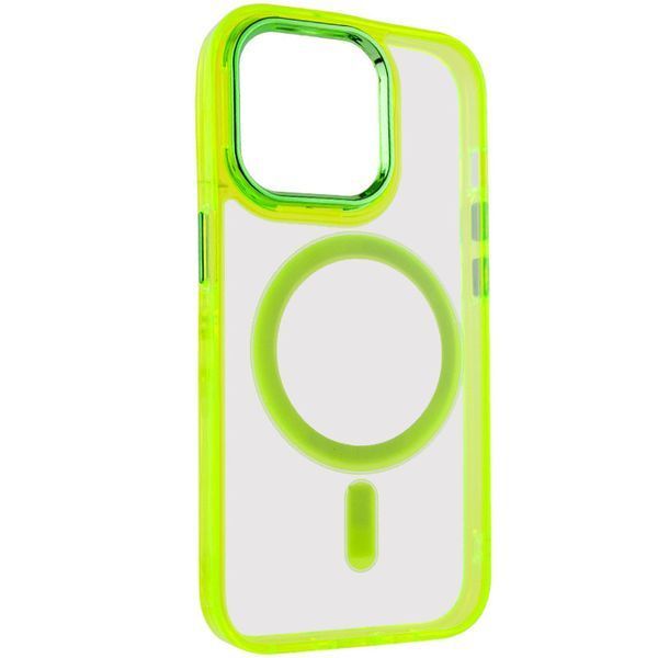 Чохол TPU Iris with MagSafe для Apple iPhone 13 Pro (6.1") Жовтий 272126 фото