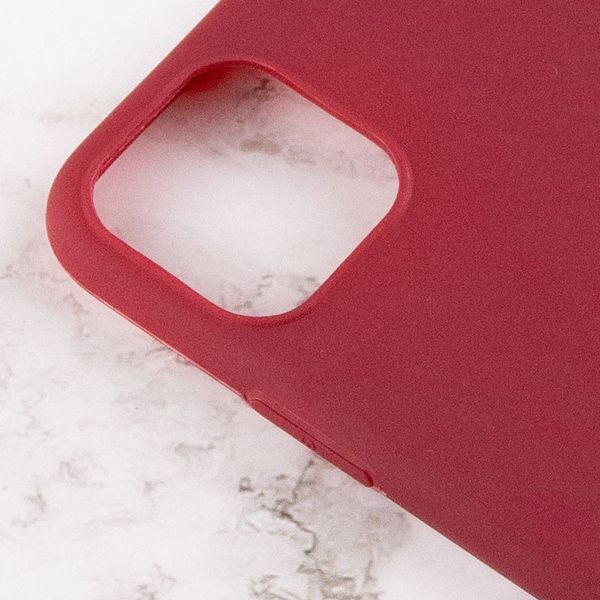 Силіконовий чохол Candy для Apple iPhone 11 Pro Max (6.5") Бордовий 201456 фото