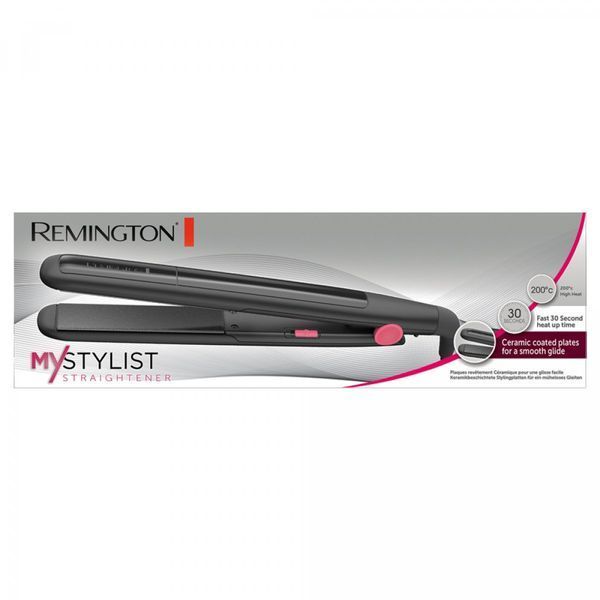Випрямляч Remington MyStylist Е51, 38Вт, темп.режимів-1, 200С, кераміка, чорний (S1A100) 372554 фото