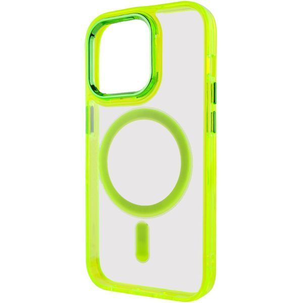 Чохол TPU Iris with MagSafe для Apple iPhone 13 Pro (6.1") Жовтий 272126 фото