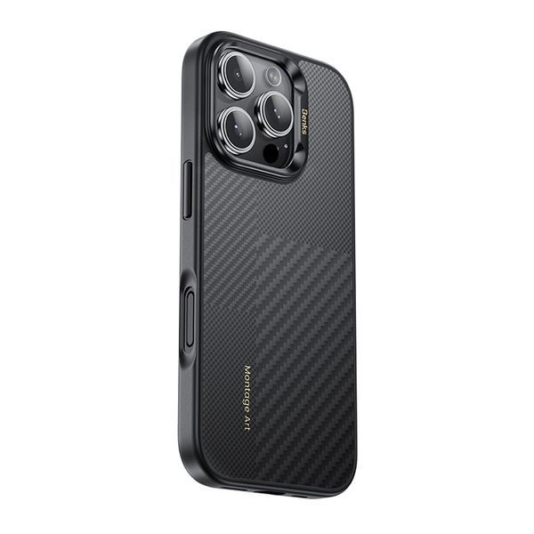 Чохол-накладка iPhone 16 Pro Benks Montage Armor Pro Kevlar Case (600D/1500D) (6948005905071) MagSafe 321526 фото