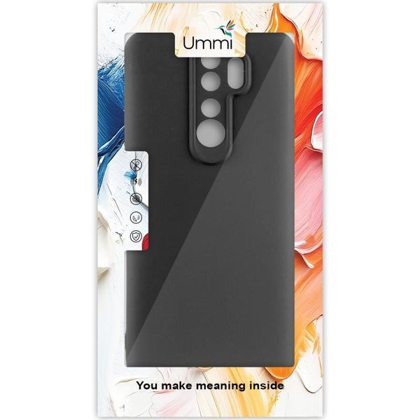 Чохол Silicone Cover Ummi Lakshmi Full Camera (AA) для Xiaomi Redmi Note 8 Pro Чорний / Black 402686 фото