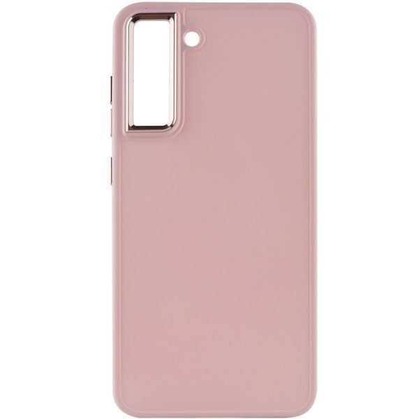 TPU чохол Bonbon Metal Style для Samsung Galaxy S23 Рожевий / Light pink 264762 фото