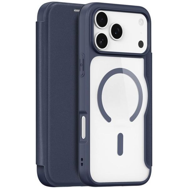 Чохол-книжка Dux Ducis Skin X Pro with MagSafe для Apple iPhone 17 Pro Max (6.9") Blue 398056 фото