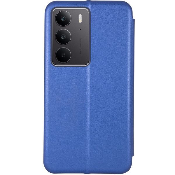 Шкіряний чохол-книжка Classy для Realme C75 / C75x Синій 377823 фото