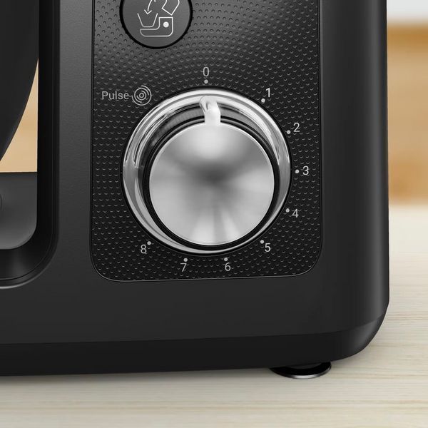 Кухонна машина Tefal Bake Partner 1100Вт, чаша-метал, корпус-пластик, насадок-6, чорний (QB522838) 371482 фото