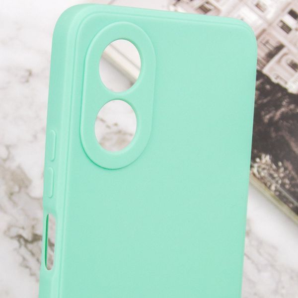 Силіконовий чохол Candy Full Camera для Oppo A38 / A18 Зелений / Menthol 286343 фото