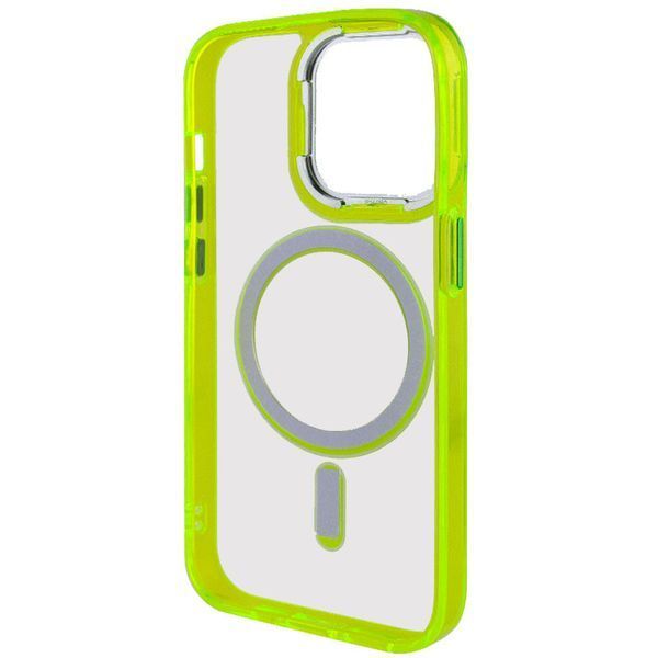 Чохол TPU Iris with MagSafe для Apple iPhone 13 Pro (6.1") Жовтий 272126 фото