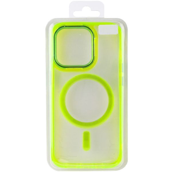 Чохол TPU Iris with MagSafe для Apple iPhone 13 Pro (6.1") Жовтий 272126 фото