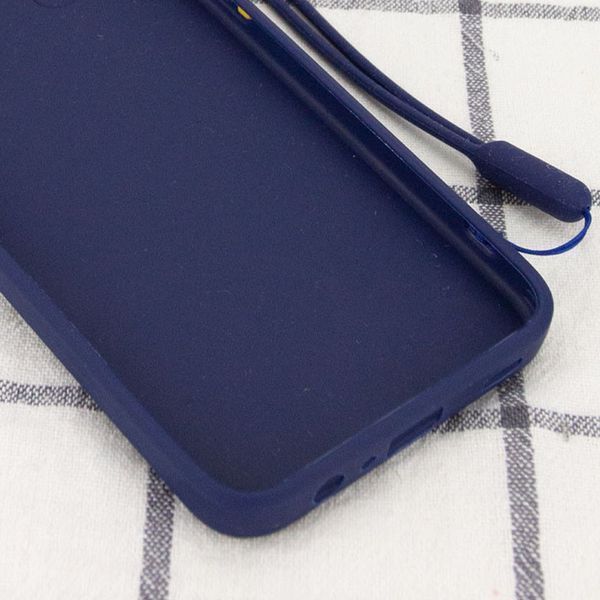 Чехол TPU Square Full Camera для Samsung Galaxy A02 Синий 211043 фото