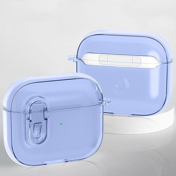Футляр TPU Colorful для навушників Airpods 3 Blue 380103 фото