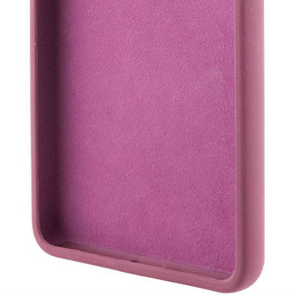 Чохол TPU GETMAN Liquid Silk Full Camera для Xiaomi Redmi 13 4G / Poco M6 4G Бордовий / Marsala 316122 фото