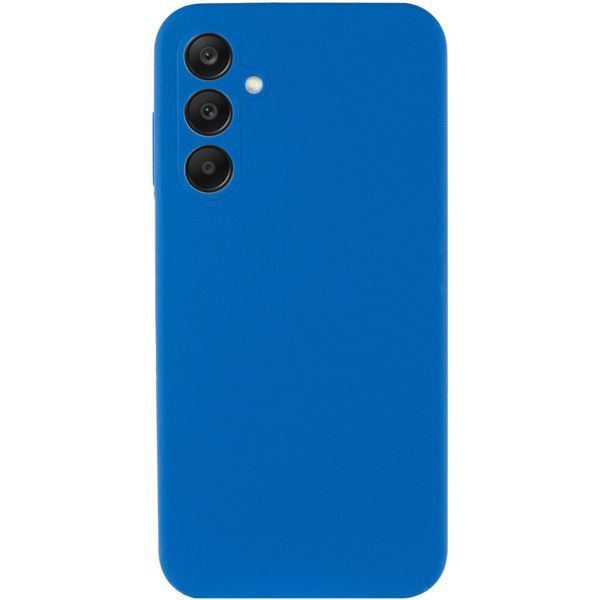 Чохол Silicone Cover Lakshmi Full Camera (AAA) для Samsung Galaxy A56 5G Темно-синій / Midnight blue 342141 фото