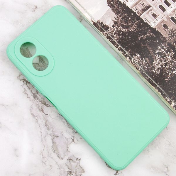 Силіконовий чохол Candy Full Camera для Oppo A38 / A18 Зелений / Menthol 286343 фото