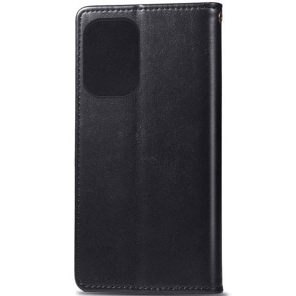 Шкіряний чохол книжка GETMAN Gallant (PU) для Xiaomi Redmi 13C / Poco C65 Чорний 284416 фото