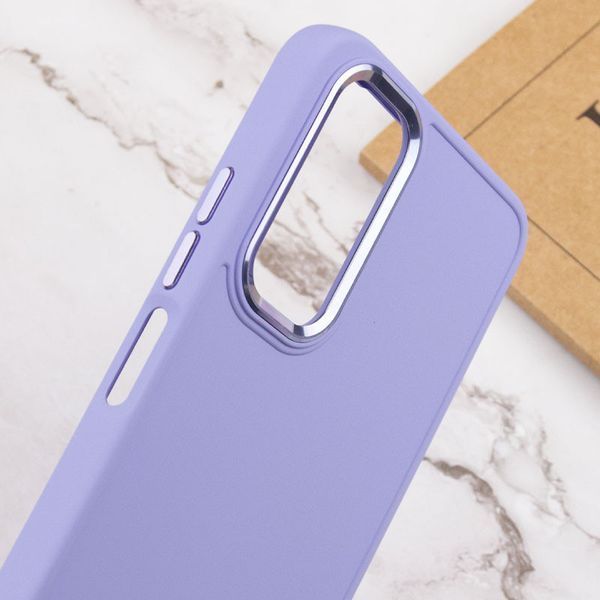 TPU чохол Bonbon Metal Style для Samsung Galaxy A14 4G/5G Бузковий / Dasheen 270311 фото