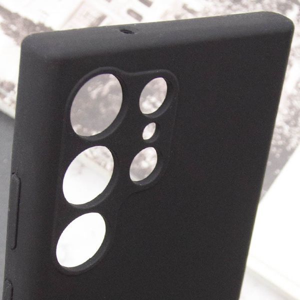 Чохол Silicone Cover Lakshmi Full Camera (AAA) для Samsung Galaxy S24 Ultra Чорний / Black 286925 фото