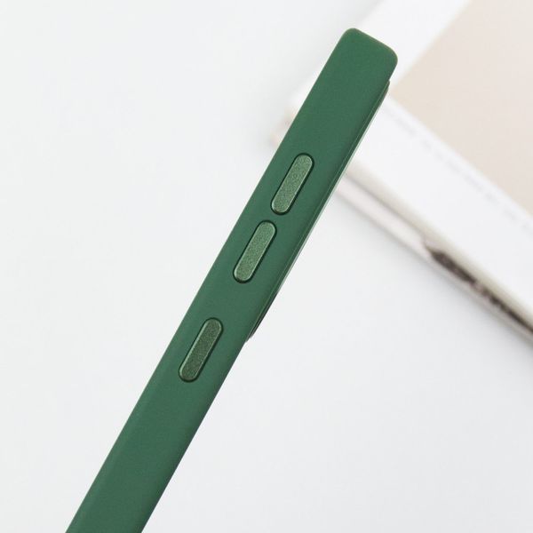 TPU чохол Bonbon Metal Style для Samsung Galaxy S24+ Зелений / Army green 284995 фото