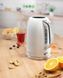 Електрочайник Gorenje 1.7л, Strix-контроль, білий матовий (K17DPW) 370957 фото 12
