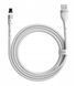 Кабель Baseus Zinc Magnetic Safe Fast Charging Lightning 2.4A (1m) CALXC-K02 (white) 208006 фото 2