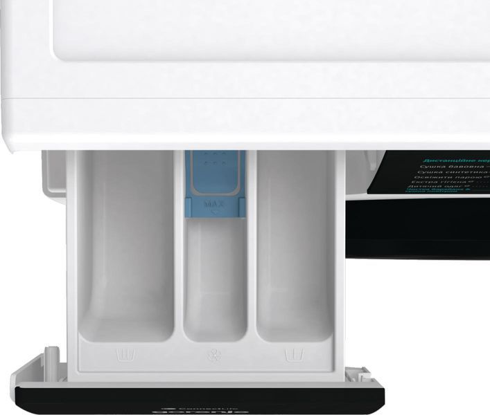 Прально-сушильна машина Gorenje фронтальна, 8(5)кг, 1400, A+, 51см, дисплей, інвертор, Wi-Fi, білий (WD2PA854ADW) 379889 фото