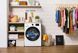 Пральна машина Gorenje фронтальна, 9кг, 1400, A+++, 46,5см, дисплей, інвертор, пара, Wi-Fi, білий (WPNEI94A1SWIFI) 374917 фото 12