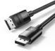 Кабель UGREEN DP114 DP 1.4 Male To Male Plastic Case Braided Cable 1.5m Black (80391) 280930 фото 2