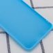 Силиконовый чехол Candy для Samsung Galaxy A03s Голубой 222562 фото 2