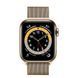 Смарт-годинник Apple Watch Series 6 44mm 4G Gold Stainless Steel Case With Gold Milanese Loop M07P3/M09G3 262716 фото 2