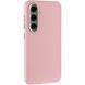 TPU чохол Bonbon Metal Style для Samsung Galaxy S23 Рожевий / Light pink 264762 фото 6