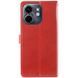 Шкіряний чохол книжка GETMAN Gallant (PU) для Infinix Smart 9 4G / Hot 50i Червоний 358655 фото 5