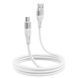 Кабель Proove Soft Silicone Micro USB 2.4A (1m) (CCSO20001302) white 340227 фото 3