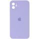 Чохол Silicone Case Square Full Camera Protective (AA) для Apple iPhone 11 (6.1") Бузковий / Dasheen 212995 фото 1