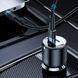 Автомобільний Зарядний пристрій Essager City Dual Typc-C + USB-A Car Charger 66W (ECC2C1A-FF01) Black 355941 фото 2