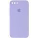 Чохол Silicone Case Square Full Camera Protective (AA) для Apple iPhone 7 plus / 8 plus (5.5") Бузковий / Dasheen 202624 фото 1