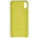 Чохол-накладка iPhone XS Max Apple AAA Silicone case Mellow Yellow 129200 фото 2