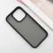 TPU+PC чохол Metal Buttons для Apple iPhone 16 Pro Max (6.9") Чорний 318271 фото 4