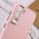 TPU чохол Bonbon Metal Style для Samsung Galaxy S23 Рожевий / Light pink 264762 фото 5