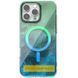 Чохол TPU Shiny Mountain (MagFit) для Apple iPhone 17 (6.3") Green / Blue 392959 фото 1