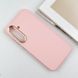 TPU чохол Bonbon Metal Style для Samsung Galaxy S23 Рожевий / Light pink 264762 фото 8