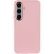 TPU чохол Bonbon Metal Style для Samsung Galaxy S23 Рожевий / Light pink 264762 фото 7