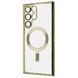Чохол WAVE Metal Color Case with Magnetic Ring Samsung Galaxy S22 Ultra gold 332689 фото 1