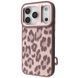 Чохол Kajsa Leopard Pattern with Magnetic Ring iPhone 17 Pro Max desert titanium 400169 фото 1