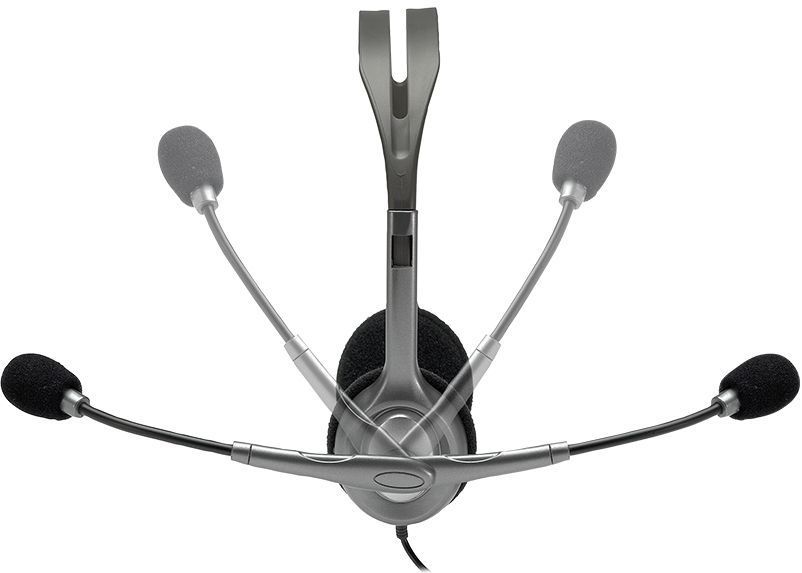 гарнітура LOGITECH Stereo Headset H111 (сірий) 306117 фото