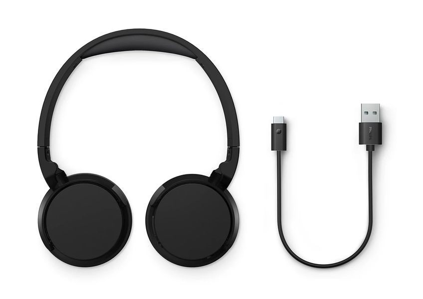 Навушники On-ear Philips TAH3209 BT 5.3, Wireless, Mic, Чорний 371304 фото