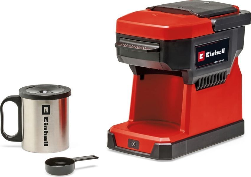 Кавомашина акумуляторна Einhell TE-CF 18 Li - Solo PXC 18В 240мл 80&deg;С 1.2кг без АКБ та ЗП (4609990) 364629 фото
