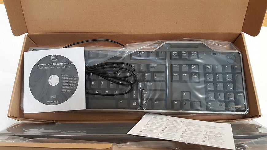 Клавіатура Dell Smartcard Keyboard KB813 (580-18360) 363627 фото